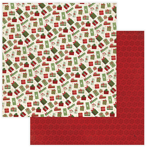 Photo Play Paper - Christmas Memories Collection - 12 x 12 Double Sided Paper - Under The Tree