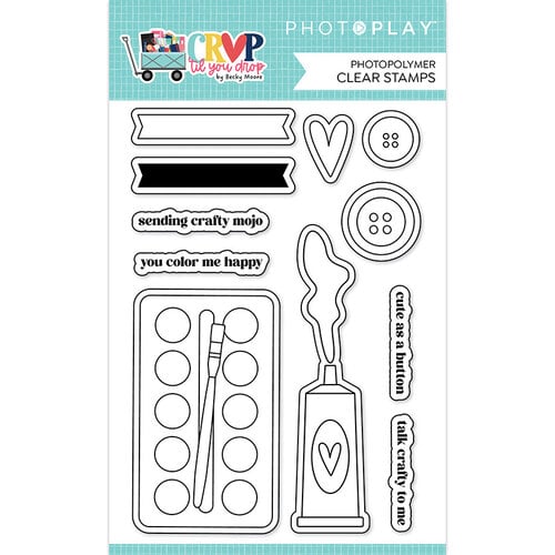 PhotoPlay - Crop Til You Drop Collection - Clear Photopolymer Stamps