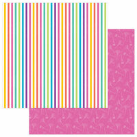 Photo Play Paper - Cake Collection - Rainbow Sprinkles - 12 x 12 Double Sided Paper - Make Some Noise