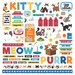 PhotoPlay - Cat Lover Collection - 12 x 12 Cardstock Stickers - Elements