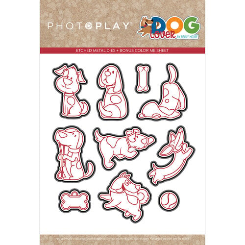 PhotoPlay - Dog Lover Collection - Etched Dies