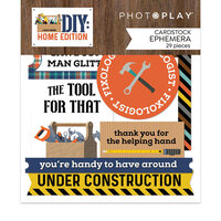 PhotoPlay - DIY Home Edition Collection - Ephemera - Die Cut Cardstock Pieces