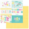 Photo Play Paper - Easter Blessings Collection - 12 x 12 Double Sided Paper - Easter Basket