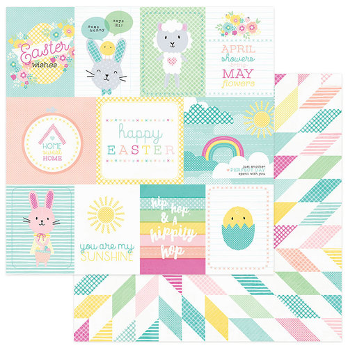 Photo Play Paper - Easter Blessings Collection - 12 x 12 Double Sided Paper - Spring Wishes