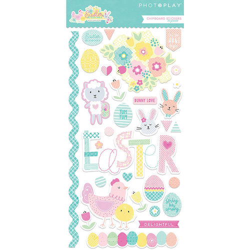 Photo Play Paper - Easter Blessings Collection - Chipboard Stickers