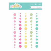 Photo Play Paper - Easter Blessings Collection - Enamel Dots - Matte