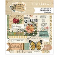 PhotoPlay - Everyday Junque Collection - Ephemera - Die Cut Cardstock Pieces