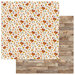 Photo Play Paper - Fall Breeze Collection - 12 x 12 Double Sided Paper - Autumn Leaves