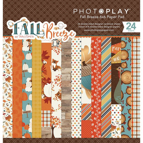 Photo Play Paper - Fall Breeze Collection - 6 x 6 Paper Pad