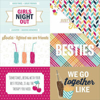 Photo Play Paper - Fun With Friends Collection - 12 x 12 Double Sided Paper - 4 x 6 Cards