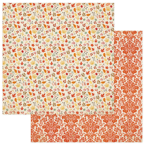 Photo Play Paper - Falling Leaves Collection - 12 x 12 Double Sided Paper - Falling Leaves