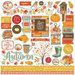 Photo Play Paper - Falling Leaves Collection - 12 x 12 Cardstock Stickers - Elements