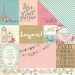 Photo Play Paper - French Flea Market Collection - 12 x 12 Double Sided Paper - Brocante