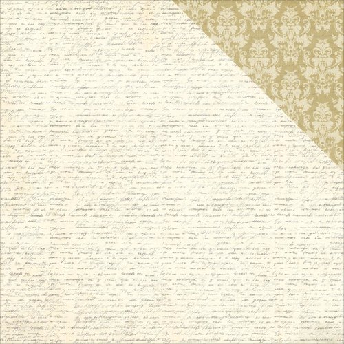 Photo Play Paper - French Flea Market Collection - 12 x 12 Double Sided Paper - Lettre D'Amour
