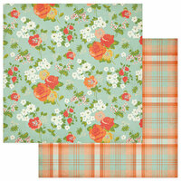 Photo Play Paper - Fresh Picked Collection - 12 x 12 Double Sided Paper - Fresh Flowers