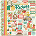 Photo Play Paper - Fresh Picked Collection - 12 x 12 Cardstock Stickers - Elements