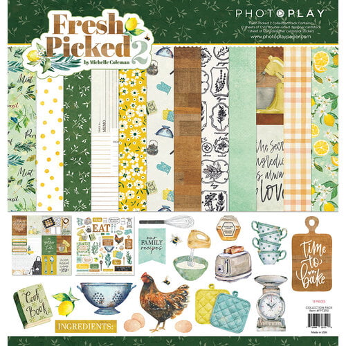 PhotoPlay - Fresh Picked 2 Collection - 12 x 12 Collection Pack