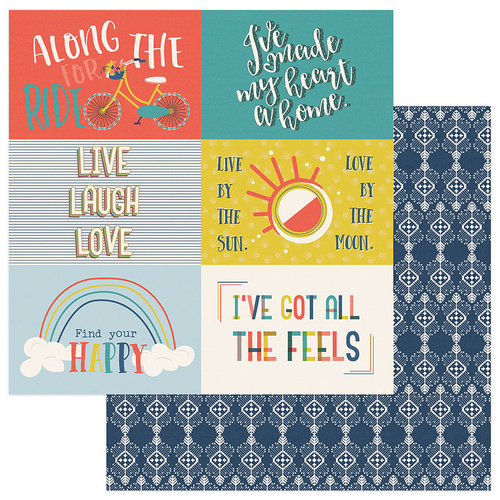 Photo Play Paper - Free Bird Collection - 12 x 12 Double Sided Paper - 4 x 6 Cutapart Cards