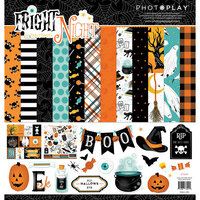 PhotoPlay - Fright Night Collection - Halloween - 12 x 12 Collection Pack