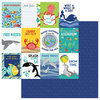 PhotoPlay - Fish Tales Collection - 12 x 12 Double Sided Paper - Splash Zone