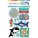 Photo Play Paper - Fish Tales Collection - Chipboard Stickers