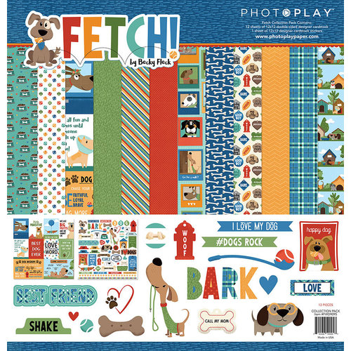 PhotoPlay - Fetch Collection - 12 x 12 Collection Pack