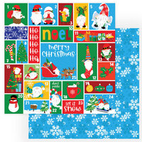 Photo Play Paper - Gnome for Christmas Collection - 12 x 12 Double Sided Paper - Countdown