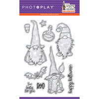 PhotoPlay - Gnome For Halloween Collection - Clear Photopolymer Stamps