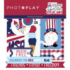 PhotoPlay - Gnome For July 4th Collection - Ephemera - Die Cut Cardstock Pieces