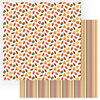 Photo Play Paper - Gnome For Thanksgiving Collection - 12 x 12 Double Sided Paper - Happy Fall