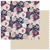 Photo Play Paper - Gypsy Rose Collection - 12 x 12 Double Sided Paper - Be Brave