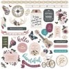 Photo Play Paper - Gypsy Rose Collection - 12 x 12 Cardstock Stickers - Elements