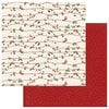 Photo Play Paper - Holiday Cheer Collection - Christmas - 12 x 12 Double Sided Paper - Holly Jolly