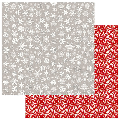 Photo Play Paper - Holiday Cheer Collection - Christmas - 12 x 12 Double Sided Paper - Let it Snow