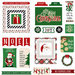 Photo Play Paper - Here Comes Santa Collection - Christmas - Ephemera - Die Cut Cardstock Pieces