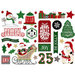 Photo Play Paper - Here Comes Santa Collection - Christmas - Chipboard Stickers