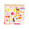 Photo Play Paper - Hoppy Easter Collection - 12 x 12 Cardstock Stickers - Elements