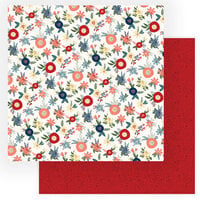 PhotoPlay - Heart and Home Collection - 12 x 12 Double Sided Paper - Fresh Cut Flowers