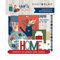 PhotoPlay - Heart and Home Collection - Ephemera - Die Cut Cardstock Pieces