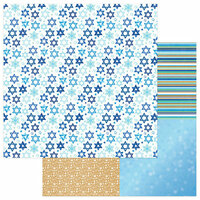 Photo Play Paper - Hanukkah Collection - 12 x 12 Double Sided Paper - Shine Bright