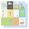 PhotoPlay - Hush Little Baby Collection - 12 x 12 Double Sided Paper - Little Boy