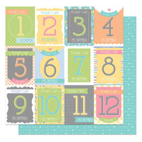 PhotoPlay - Hush Little Baby Collection - 12 x 12 Double Sided Paper - First Year
