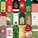 ColorPlay - Homemade Holidays Collection - Christmas - 12 x 12 Double Sided Paper - Holiday Tags