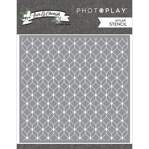 PhotoPlay - Love and Cherish Collection - 6 x 6 Stencils