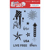 Photo Play Paper - Live Free Collection - Clear Acrylic Stamps