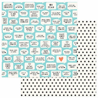 Photo Play Paper - Like a Girl Collection - 12 x 12 Double Sided Paper - You Are Enough