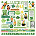Photo Play Paper - Tulla and Norbert's Lucky Charm Collection - 12 x 12 Cardstock Stickers - Elements