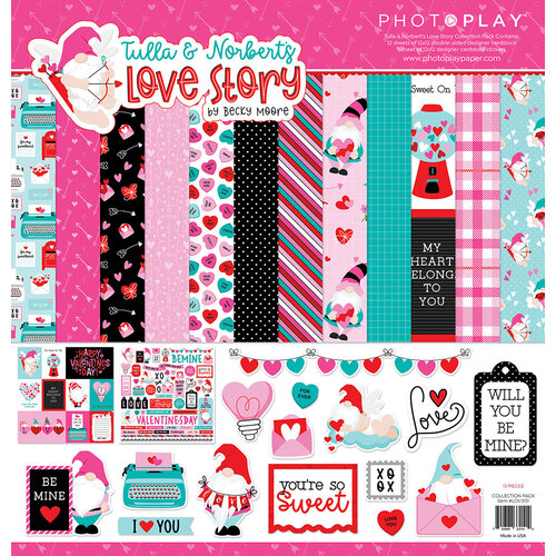 PhotoPlay - Tulla and Norbert's Love Story Collection - 12 x 12 Collection Pack