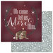 Photo Play Paper - Luke 2 Collection - Christmas - 12 x 12 Double Sided Paper - Oh Come Let Us Adore Him