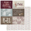 Photo Play Paper - Luke 2 Collection - Christmas - 12 x 12 Double Sided Paper - 4 x 6 Cards